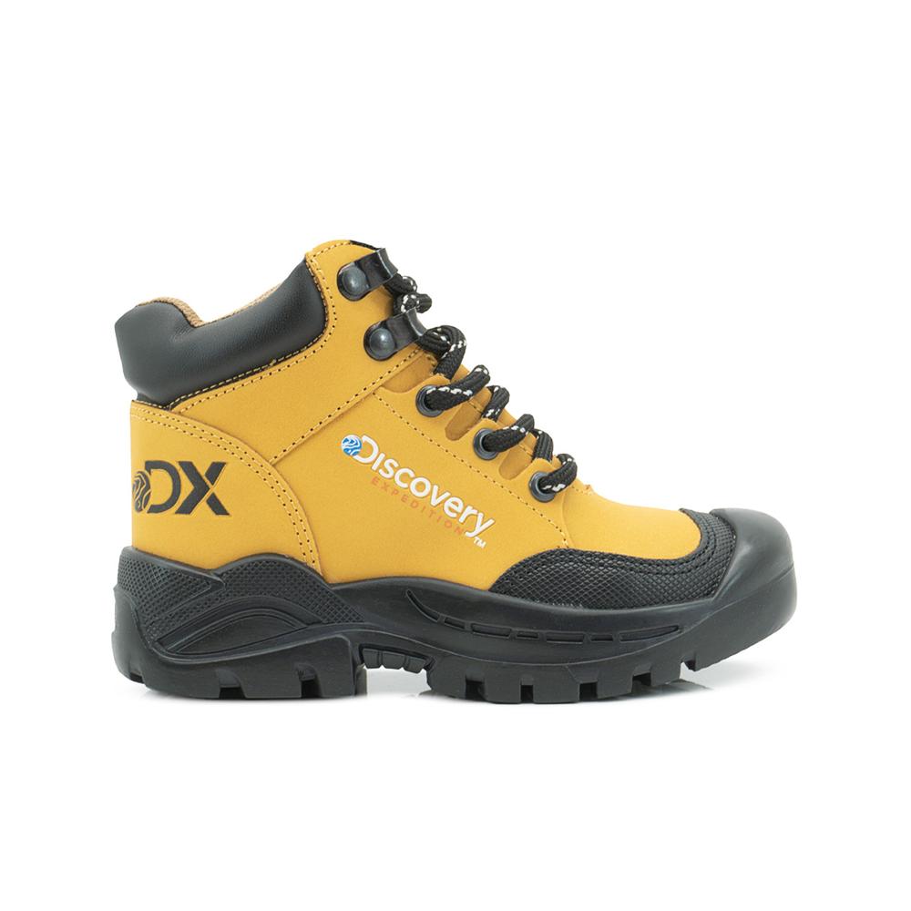 Foto 7 pulgar | Bota Outdoor Discovery  Expedition Kids Color Miel 18-24 Amarillo