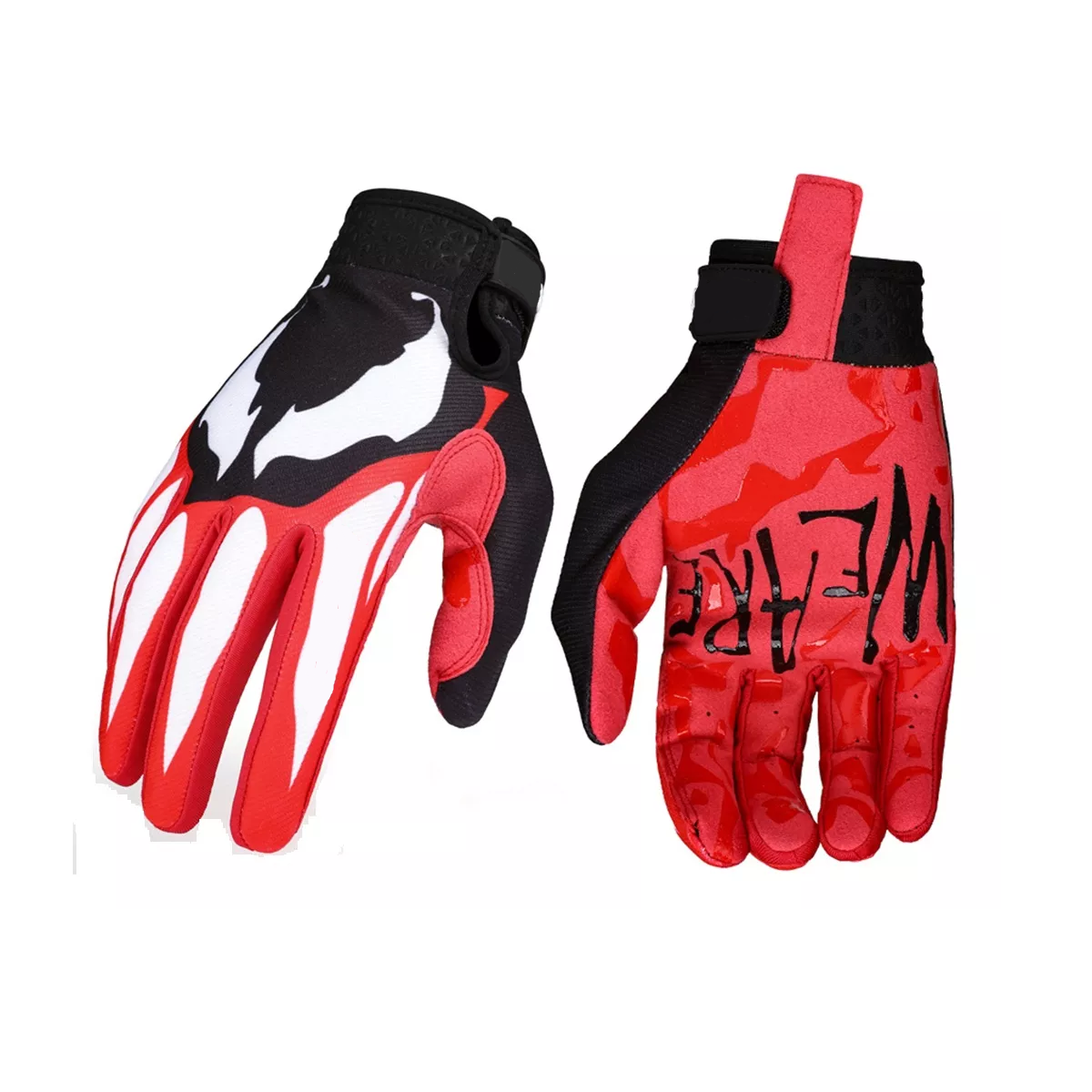 Guantes Eo Safe Imports Esi10087 color Rojo Talla L para Motociclista