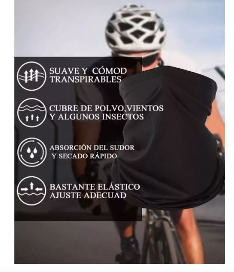 Foto 2 | 5 Pack Full Bandanas Deportivas Para Ciclismo