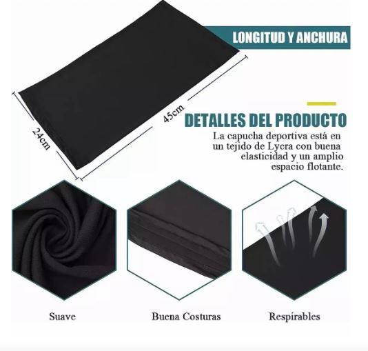 Foto 4 pulgar | 5 Pack Full Bandanas Deportivas Para Ciclismo