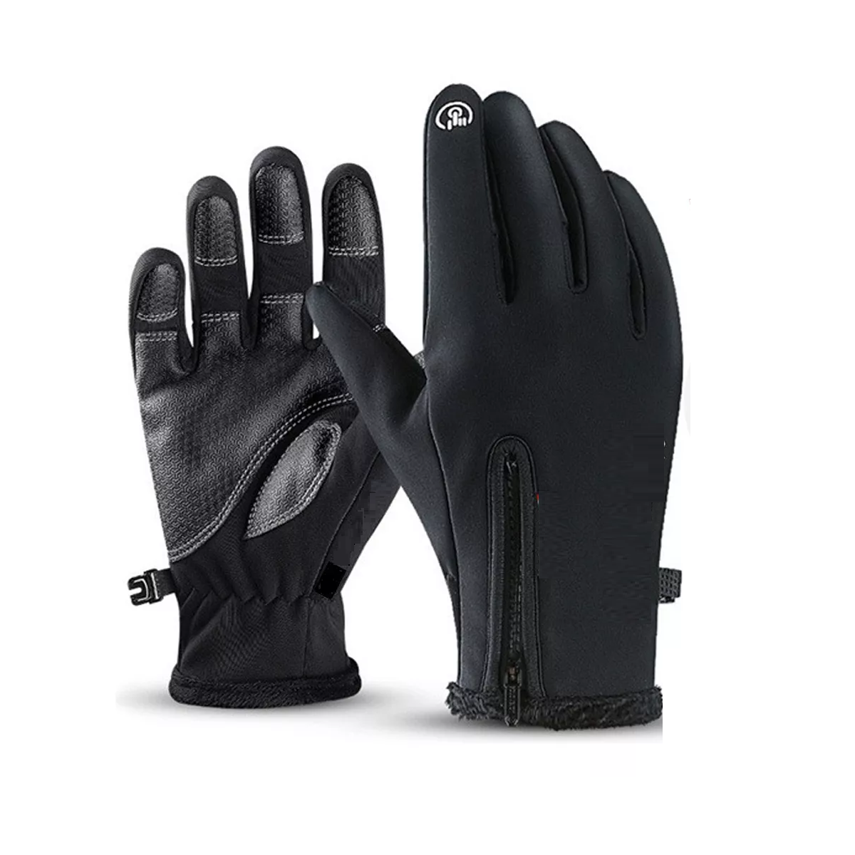 Guantes Térmicos Eo Safe Imports Esi11684 Negros para Ciclista