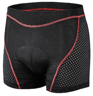 Foto 2 | Shorts De Ciclismo Pantalones Con Cojín De Silicona G Eo Safe Imports Esi-13737 Negro