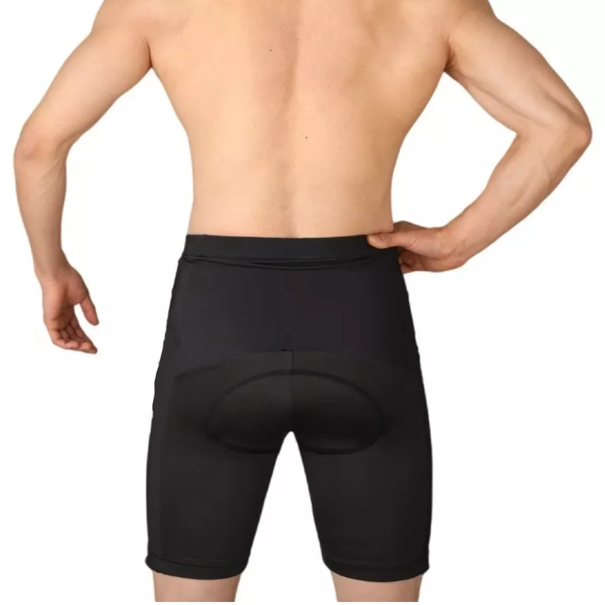 Foto 4 pulgar | Shorts De Ciclismo Con Cojín De Silicona Talla G Eo Safe Imports Esi-14743 Negro