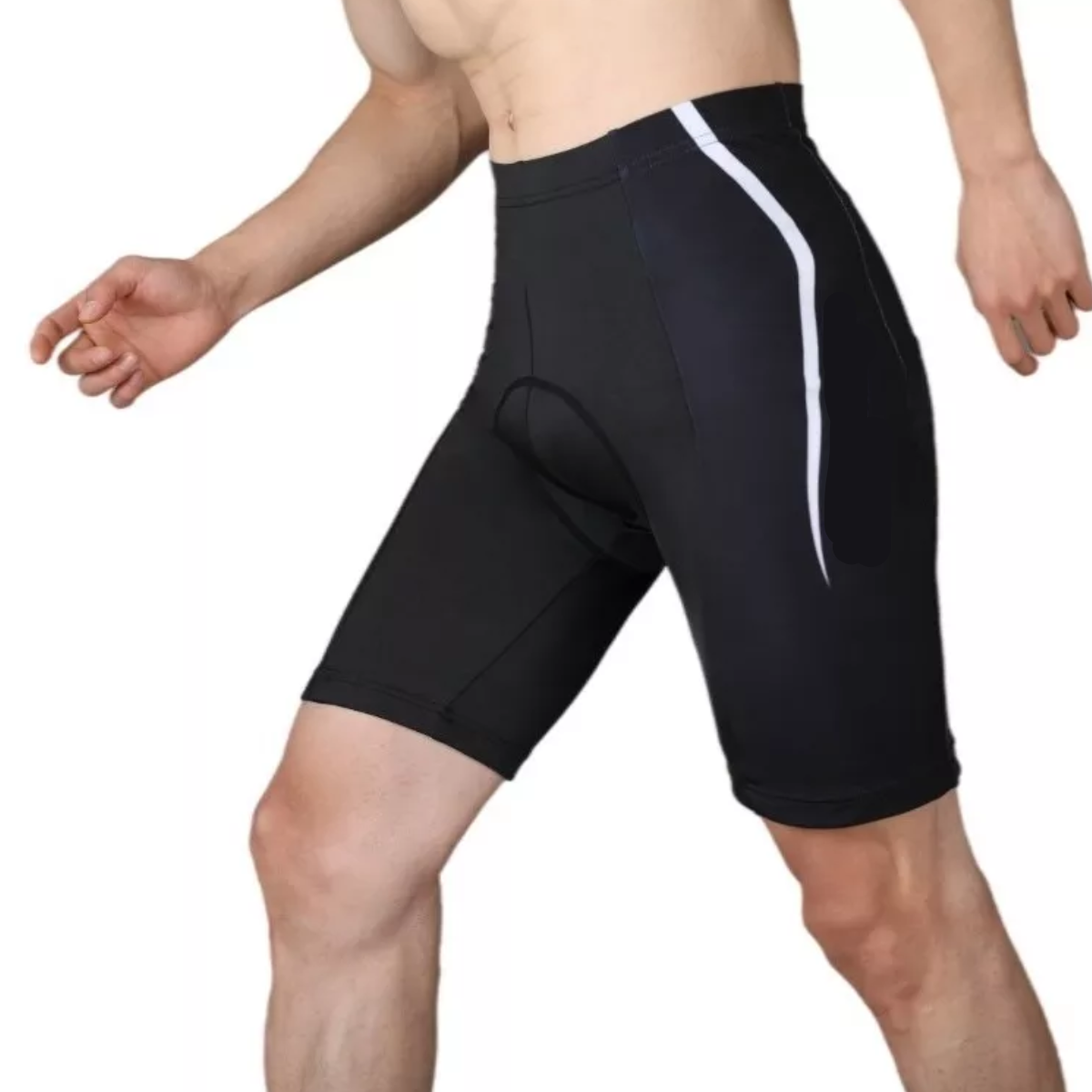 Foto 5 pulgar | Shorts De Ciclismo Con Cojín De Silicona Talla G Eo Safe Imports Esi-14743 Negro