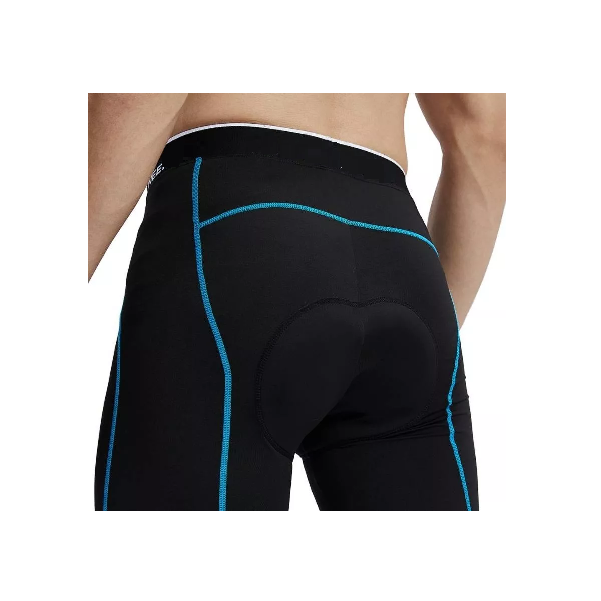 Foto 3 pulgar | Shorts De Ciclismo Con Cojín De Silicona Sin Impactar Talla: G Eo Safe Imports Esi-18399 Negro