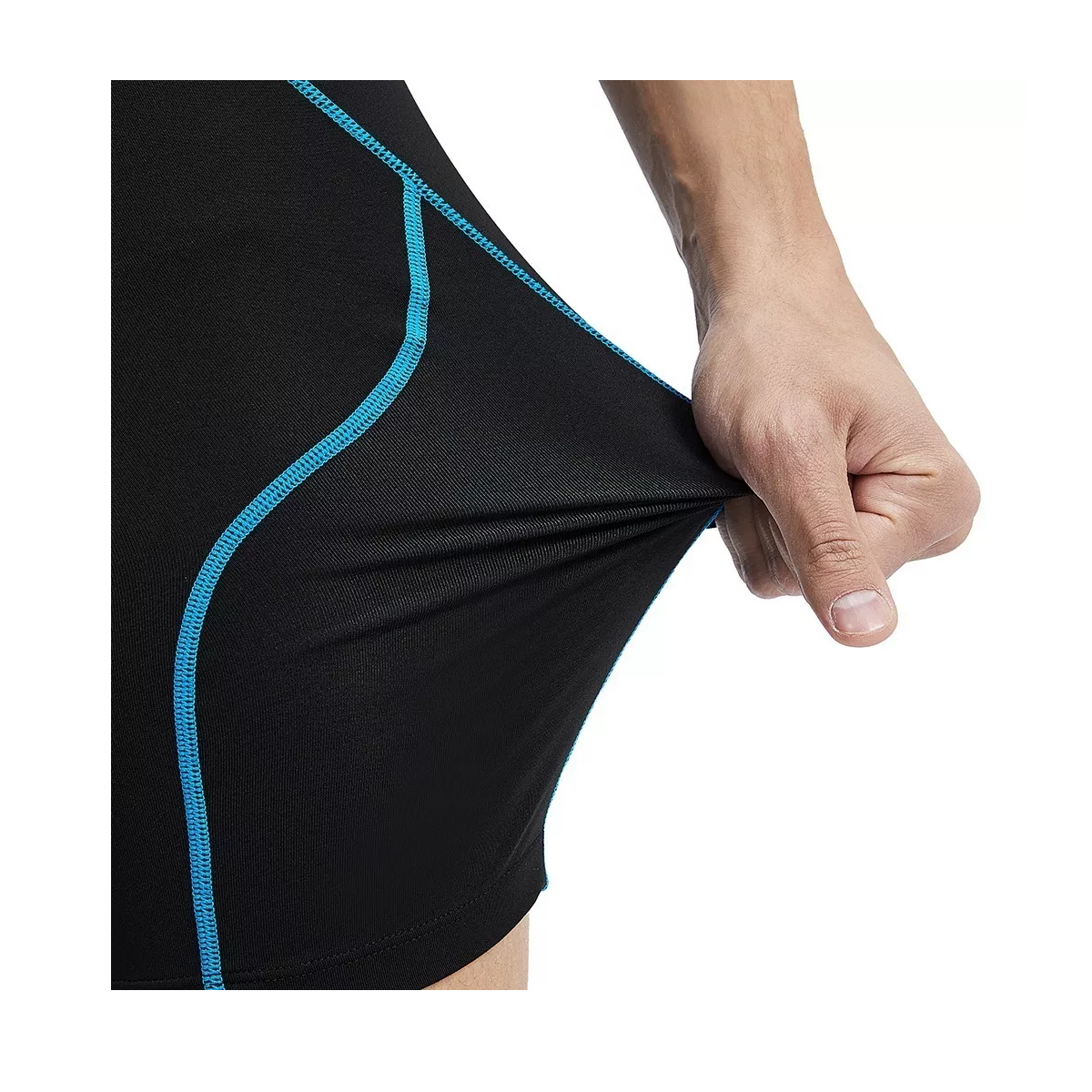 Foto 4 pulgar | Shorts De Ciclismo Con Cojín De Silicona Sin Impactar Talla: G Eo Safe Imports Esi-18399 Negro