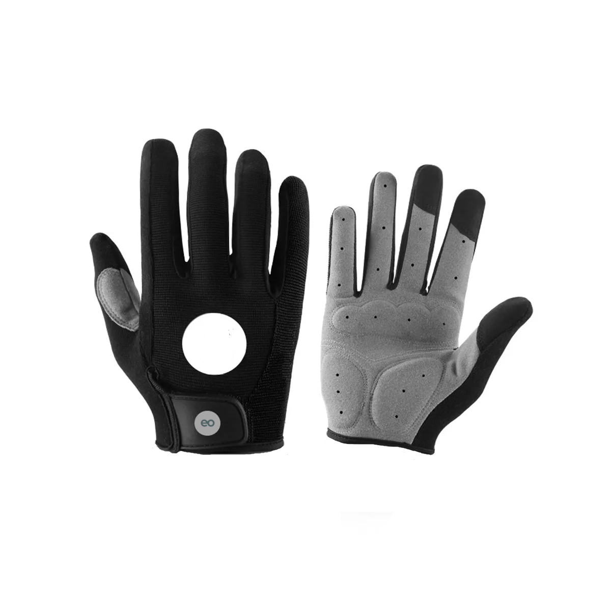 Foto 2 pulgar | Language Guantes De Bicicleta Transpirables Con Pantalla De Choque L/xl Eo Safe Imports Esi-13734-1 Negro