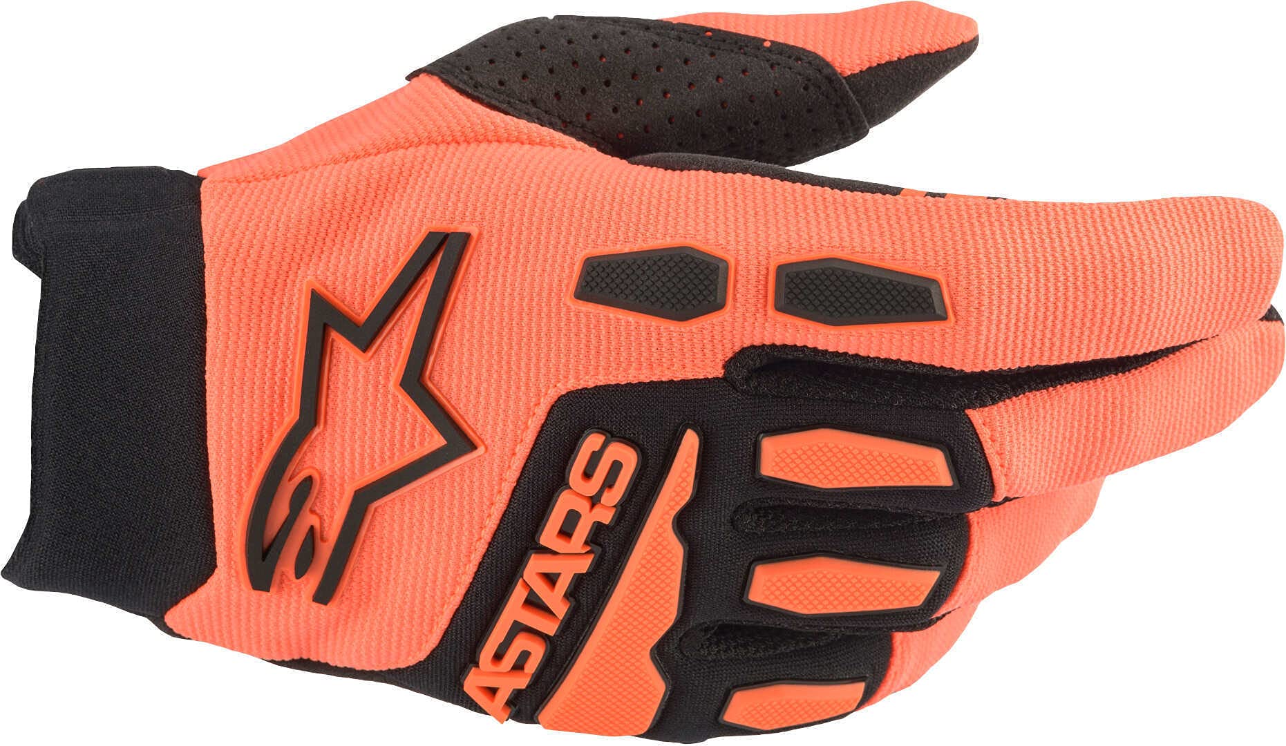 Foto 2 pulgar | Guantes Alpinestars Full Bore Naranja/negro Para Adulto - Venta Internacional.
