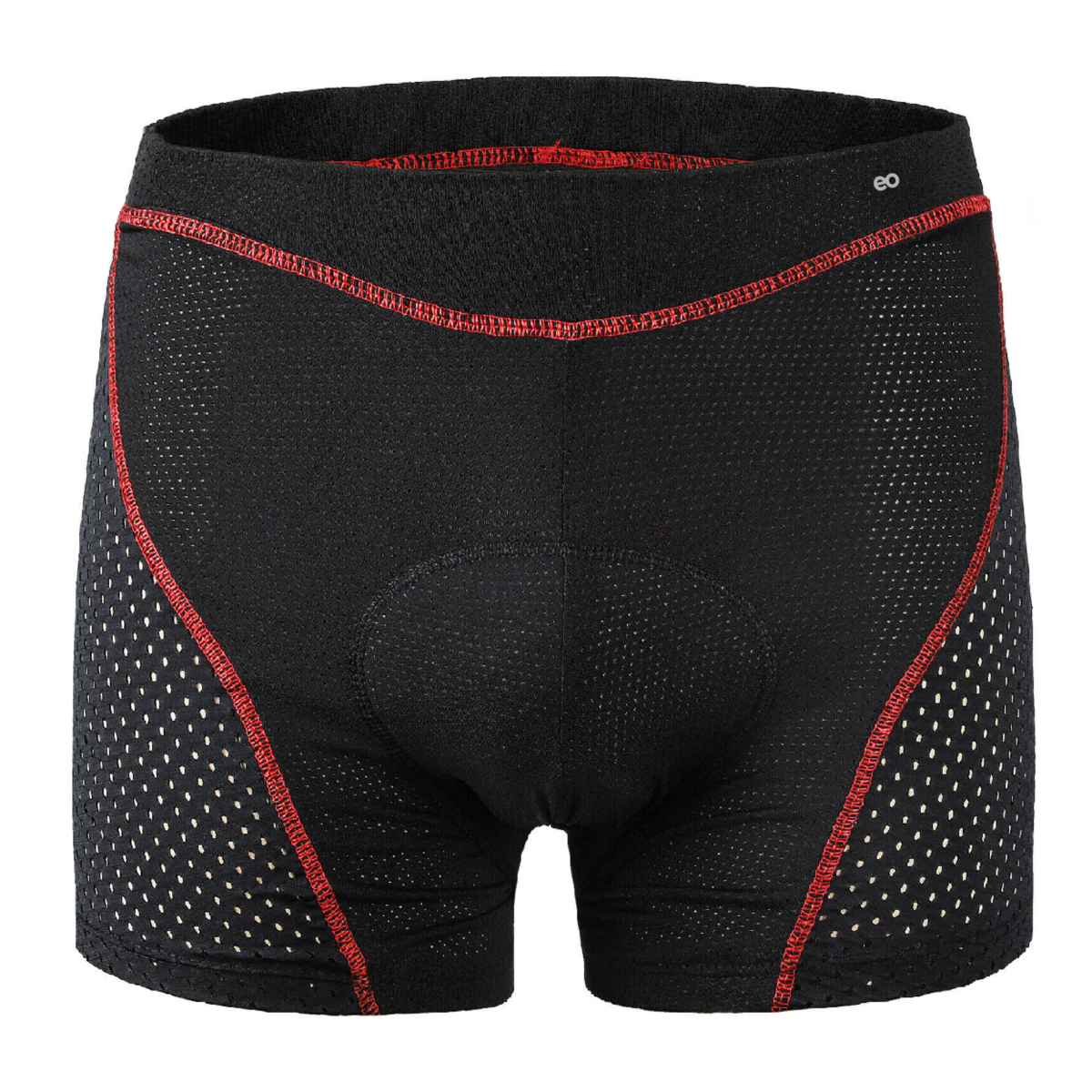 Foto 2 pulgar | Shorts De Ciclismo Pantalones Con Cojín De Silicona G Eo Safe Imports Esi-13737-1 Negro