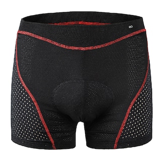 Foto 1 | Shorts De Ciclismo Pantalones Con Cojín De Silicona G Eo Safe Imports Esi-13737-1 Negro