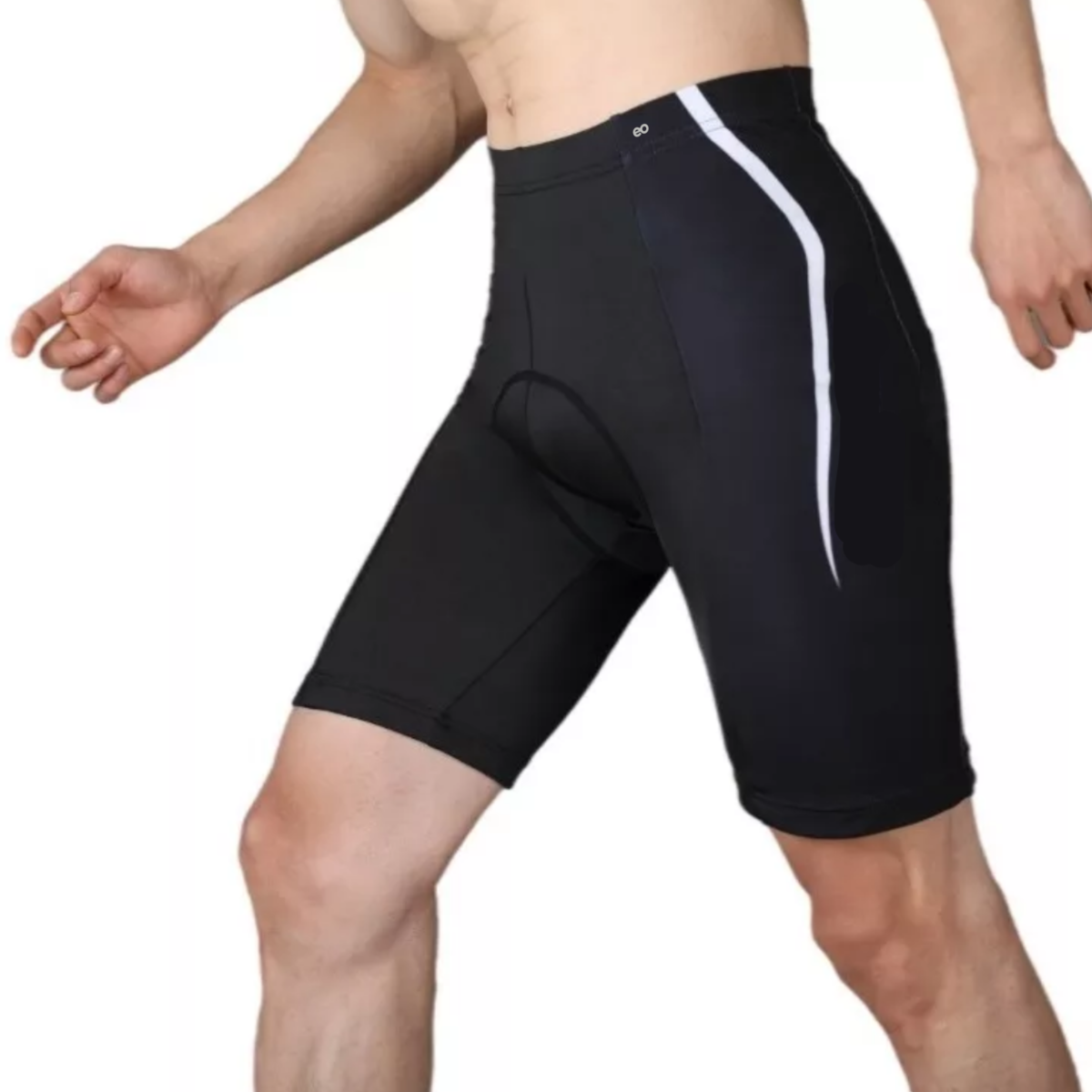 Foto 5 pulgar | Shorts De Ciclismo Con Cojín De Silicona Talla G Eo Safe Imports Esi-14743-1 Negro
