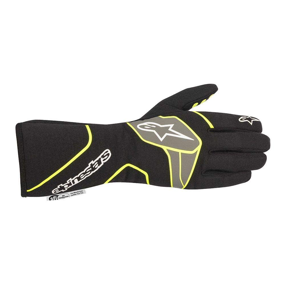 Foto 1 | Guantes Alpinestars Tech-1 Race V2 Gl Sf Negro/amarillo Fluo Xl - Venta Internacional.