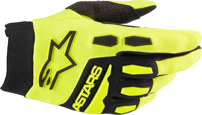 Foto 1 | Guantes Alpinestars Full Bore Amarillo Fluor/negro Para Adulto - Venta Internacional.
