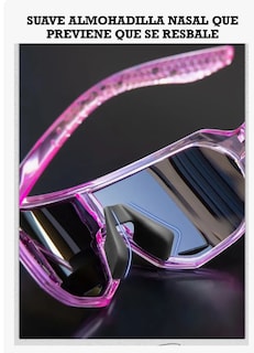 Foto 2 | Lentes Deportivos Gafas Ciclismo Mujer Senderismo Running Moto Biker Deportivas Con Protección Uv Ultravioleta