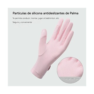 Foto 2 | Guantes De Pantalla Antideslizante G Eo Safe Imports Esi-19705 Rosa