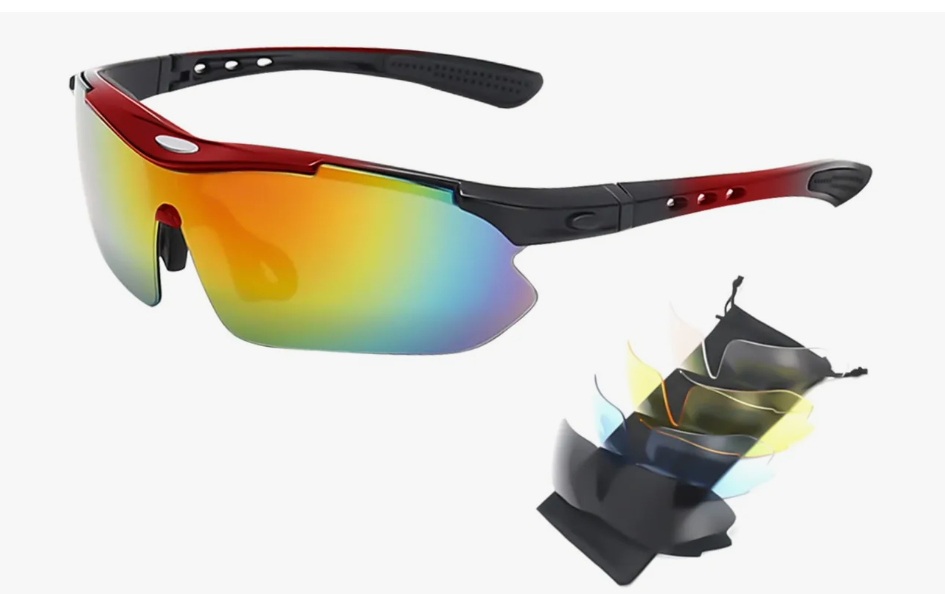 Foto 2 pulgar | Lentes De Ciclismo Gafas De Sol Deportivas Polarizadas