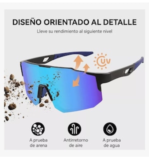Foto 3 | Gafas Xtellar De Sol Deportivas Unisex Para Pescar Correr Y Viajar