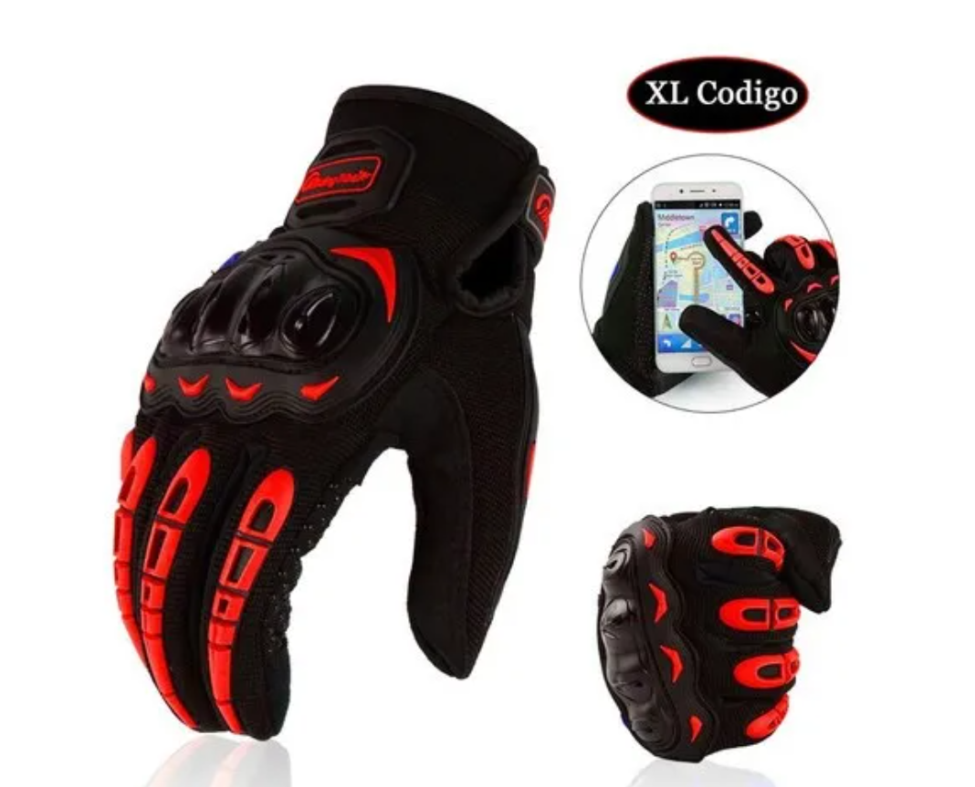Foto 2 pulgar | Guantes Xtellar E Protección Antideslizantes Para Motocicleta
