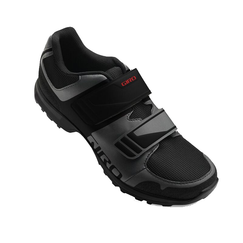 Zapato para Ciclismo de Montaña Velcro Giro Berm Negro para Hombre