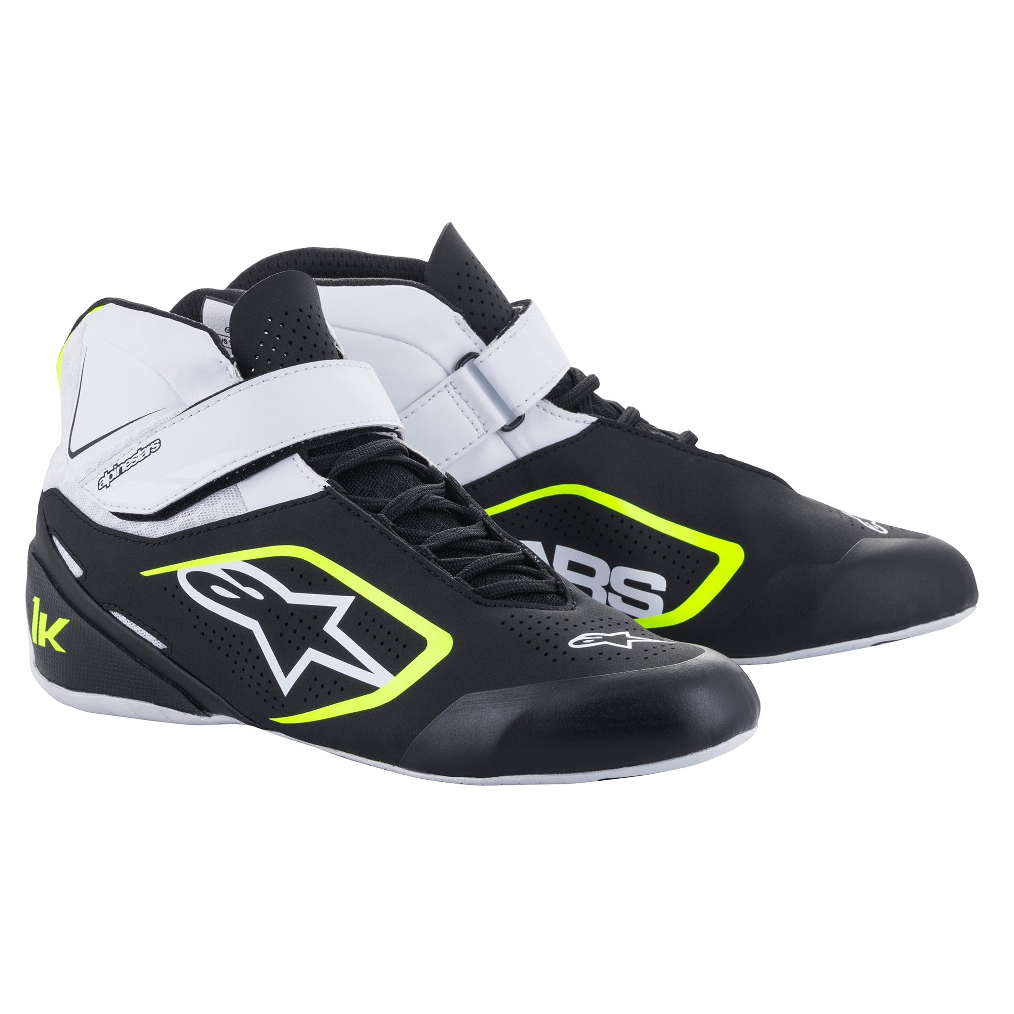 Foto 3 pulgar | Zapatillas Alpinestars Tech-1 K V2 Negro/blanco/amarillo Talla 8.5 - Venta Internacional.