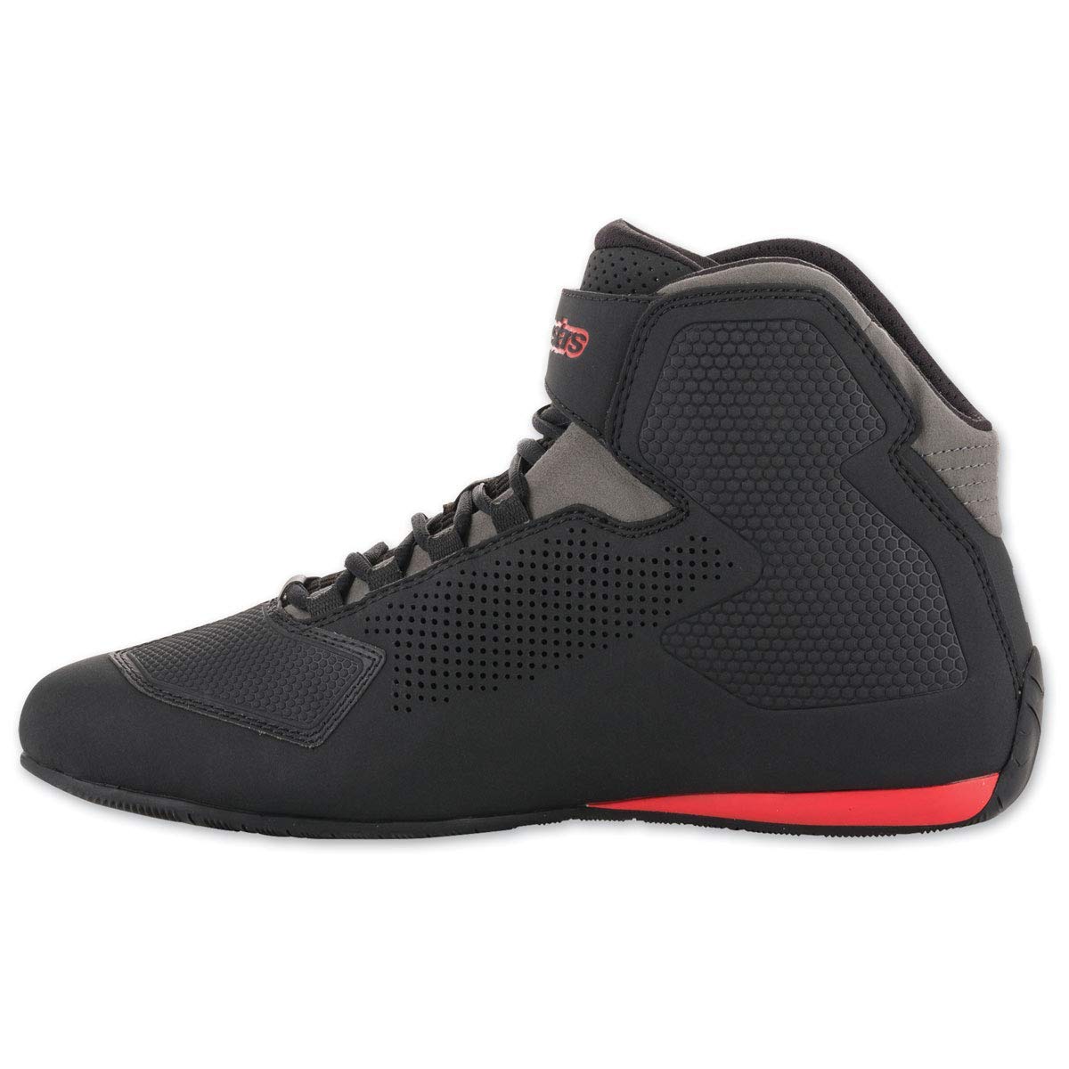 Foto 3 pulgar | Zapato De Moto Alpinestars Sektor Vented Para Hombre Negro/gris/rojo - Venta Internacional.