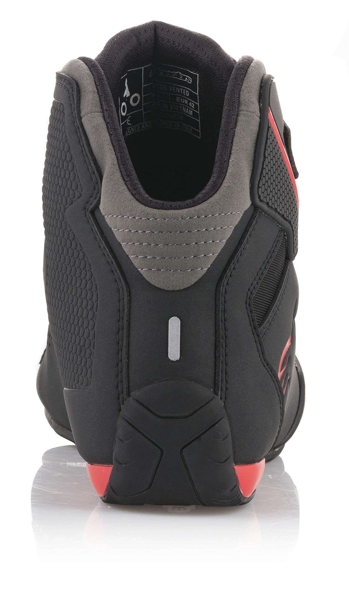 Foto 7 pulgar | Zapato De Moto Alpinestars Sektor Vented Para Hombre Negro/gris/rojo - Venta Internacional.