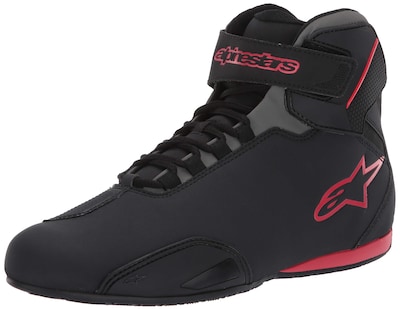 Foto 1 | Zapatillas De Moto Alpinestars Sektor Para Hombre Negro/gris/rojo - Venta Internacional.