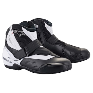 Foto 1 | Botas De Moto Alpinestars Smx-1 R V2 Ventiladas En Negro/blanco 40 - Venta Internacional.