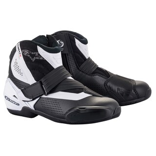 Foto 1 | Botas De Moto Alpinestars Smx-1 R V2 Ventiladas En Negro/blanco - Venta Internacional.