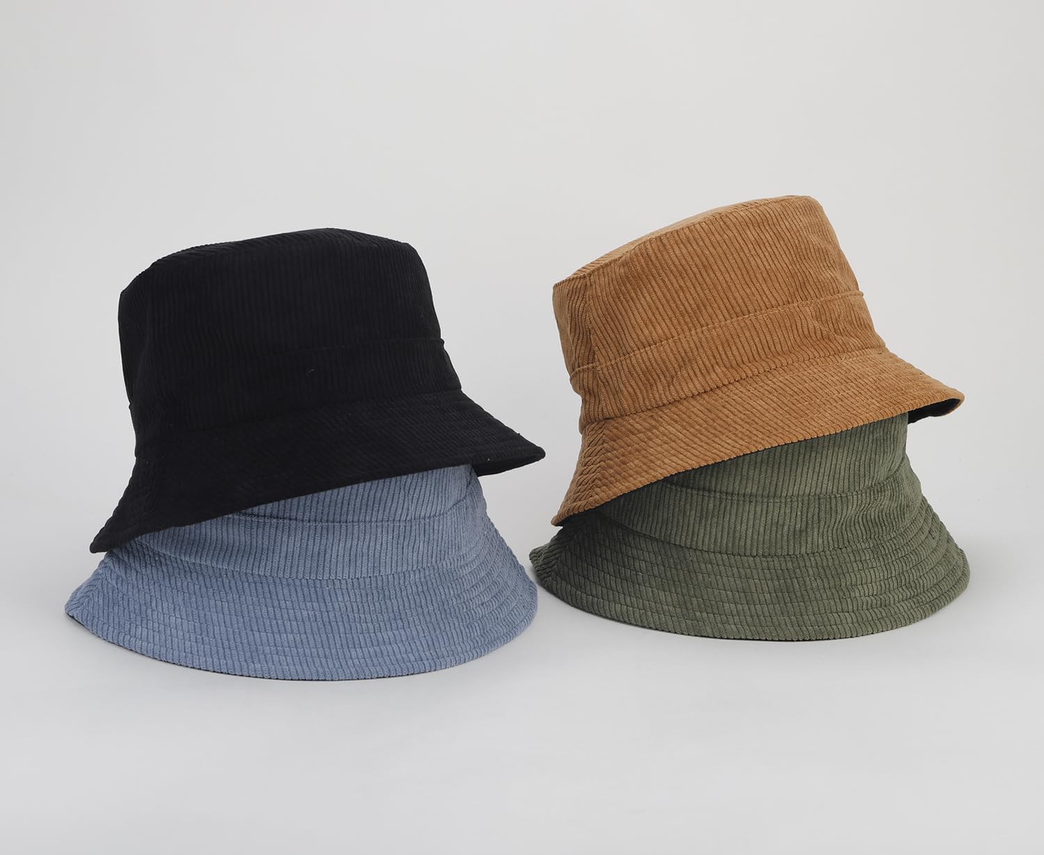 Foto 6 | Sombrero De Pescador Quanhaigou, De Pana, Reversible, Unisex, Color Camel - Venta Internacional.