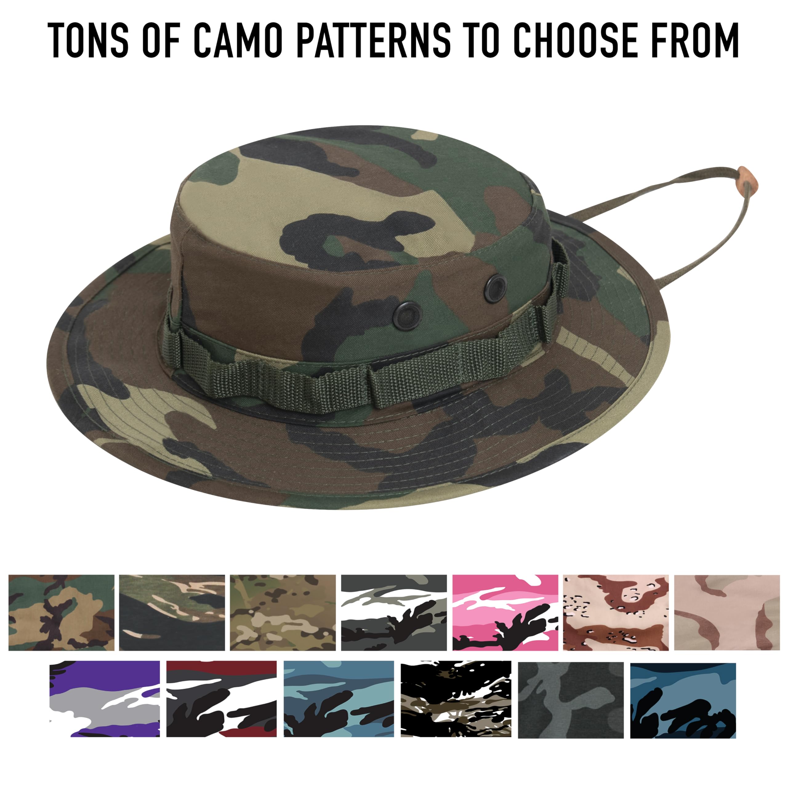 Foto 7 pulgar | Sombrero Boonie Rothco Ultimate Sun Defense Camuflaje Azul Cielo - Venta Internacional