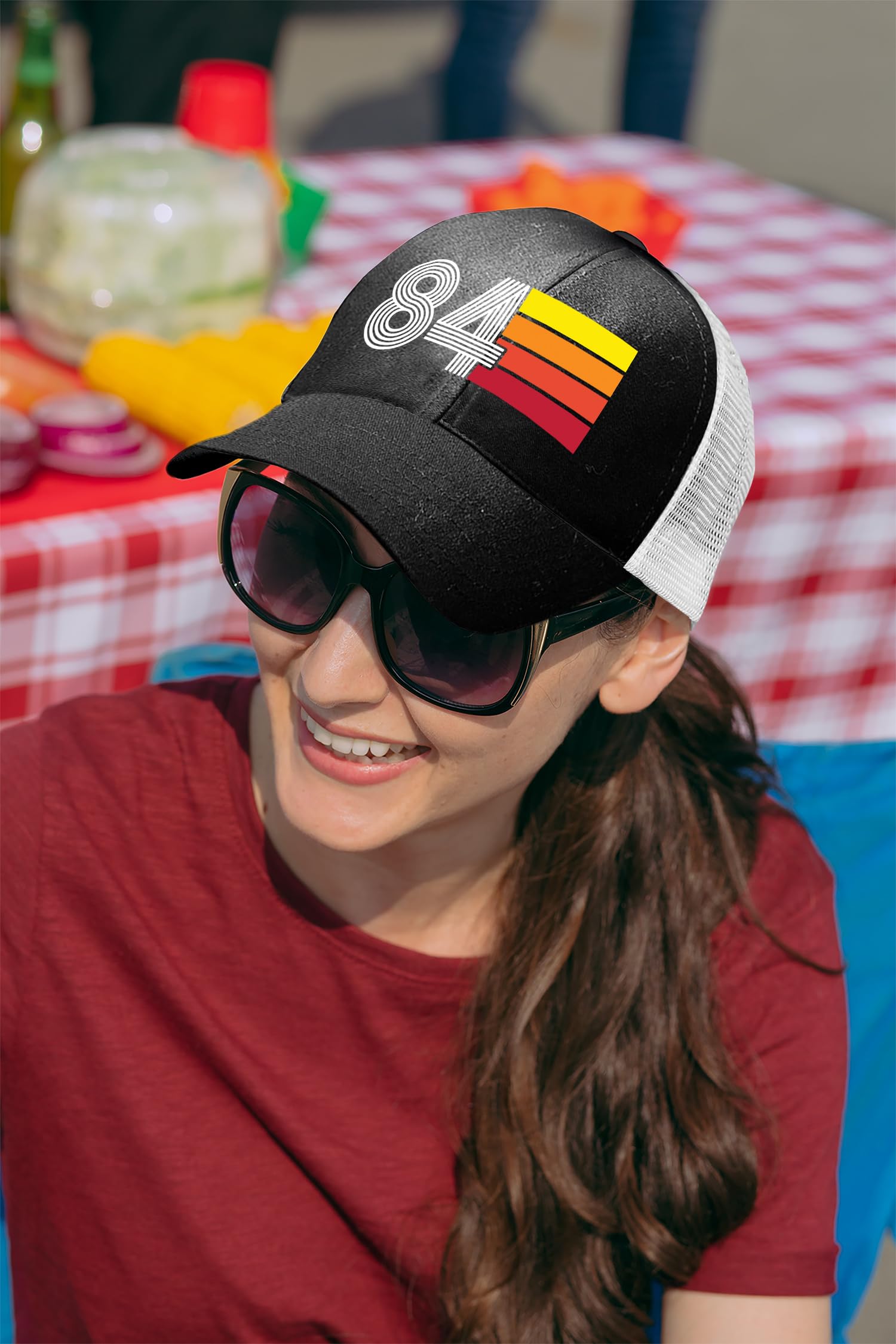 Foto 7 pulgar | Gorra De Camionero Neweeven, 40 Cumpleaños, 1984, 40 Años, Unisex - Venta Internacional.