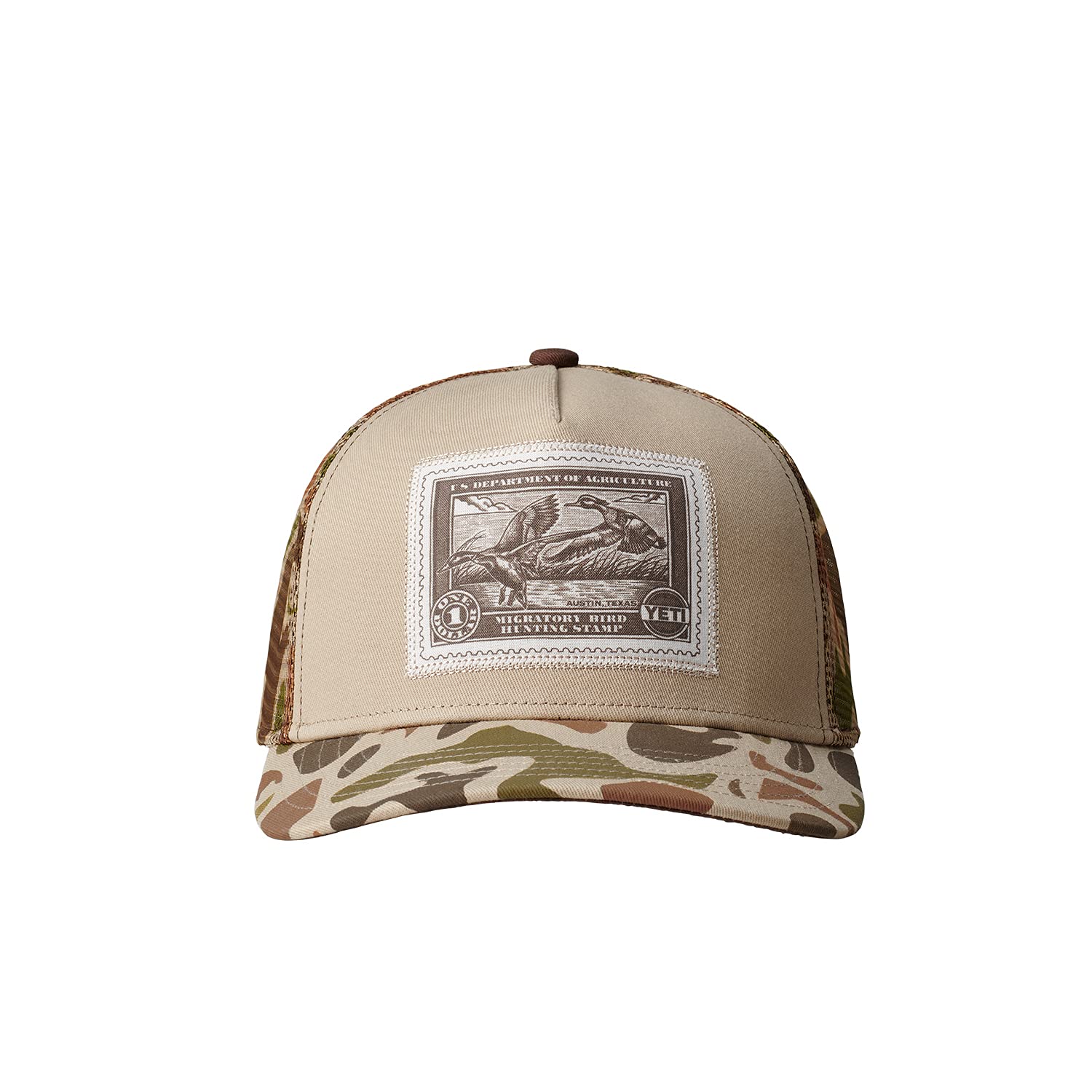 Foto 1 | Gorra De Camionero Yeti Con Estampado De Pato Sharptail, Color Topo Y Camuflaje, Unisex - Venta Internacional.