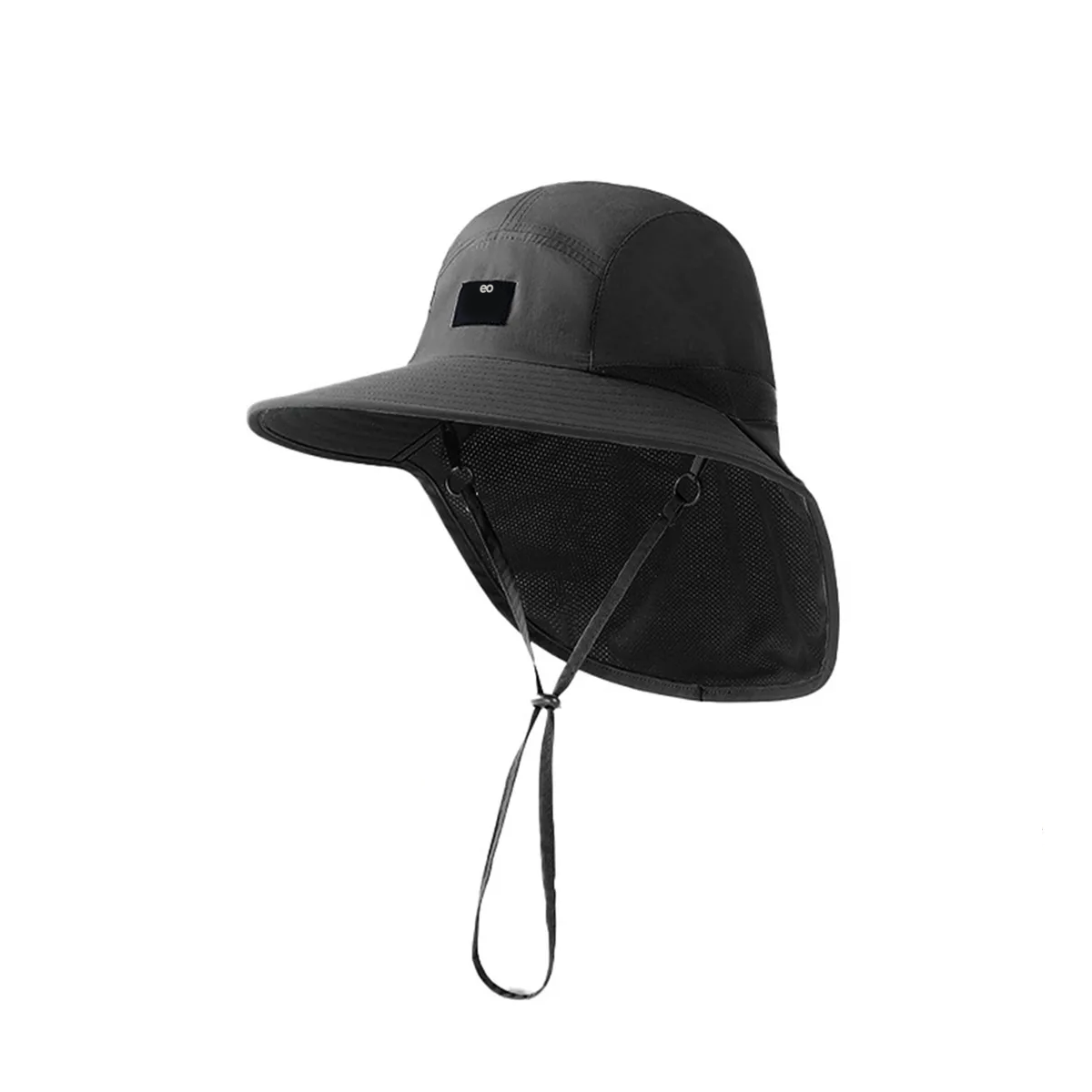 Foto 2 pulgar | Sombrero De Pesca Unitalla Eo Safe Imports Esi-19698 Negro