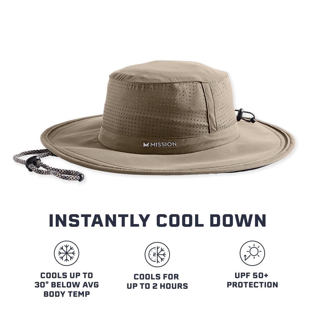 Foto 3 pulgar | Sombrero Boonie Mission Cooling Upf 50+ Para Senderismo  Playa Y Pesca - Venta Internacional.