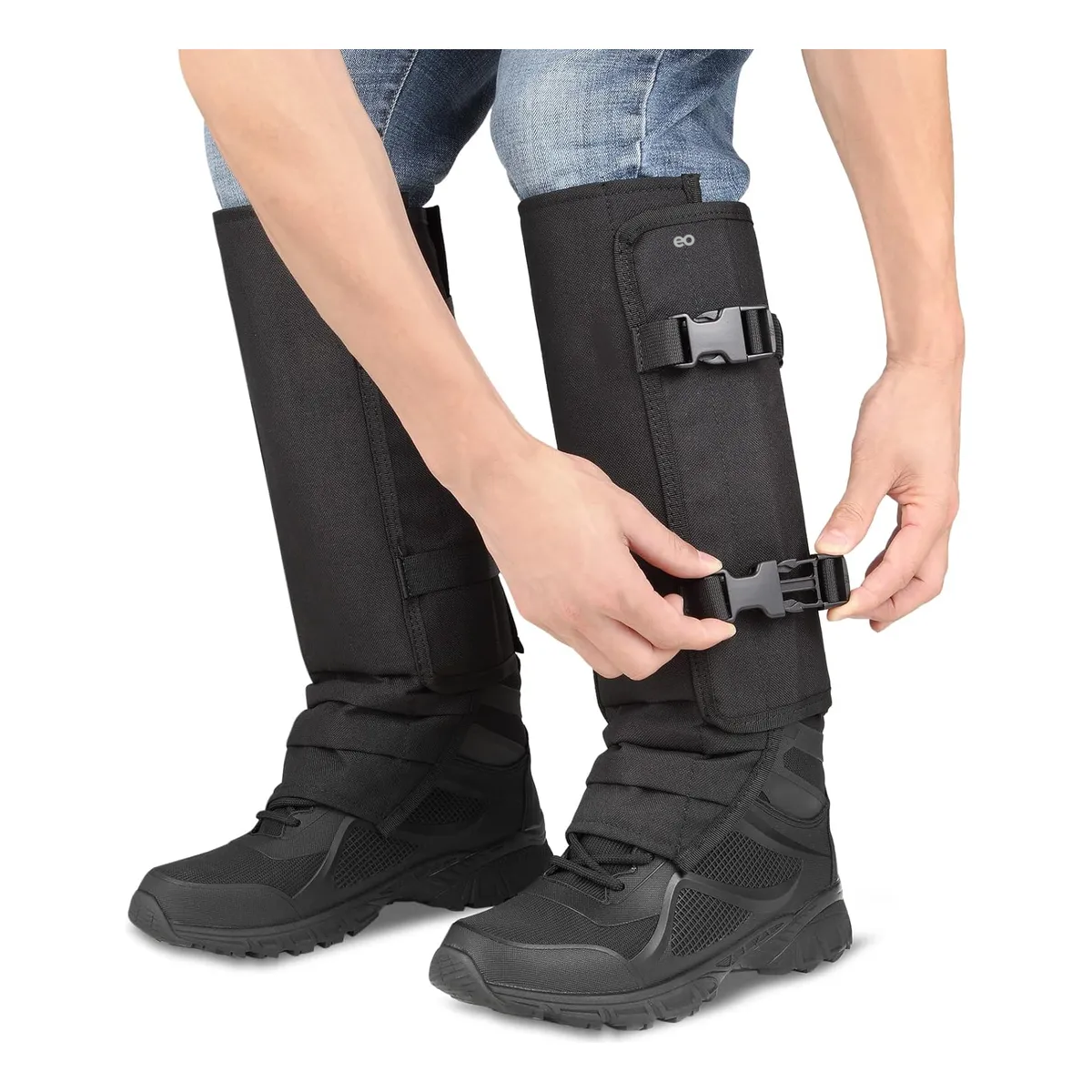 Foto 3 pulgar | Polainas Anti-serpiente Al Aire Libre Camping Y Pesca, 1 Par G/eg Eo Safe Imports Esi-18752 Negro