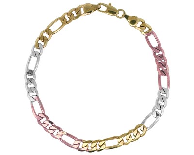 Foto 1 | Pulso 3x1 22cm Chapa de Oro de 18k Florentino Horoz Ch45