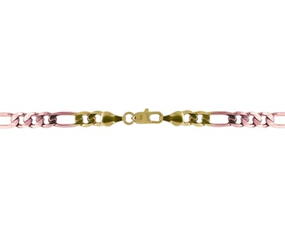 Foto 2 | Pulso 3x1 22cm Chapa de Oro de 18k Florentino Horoz Ch45