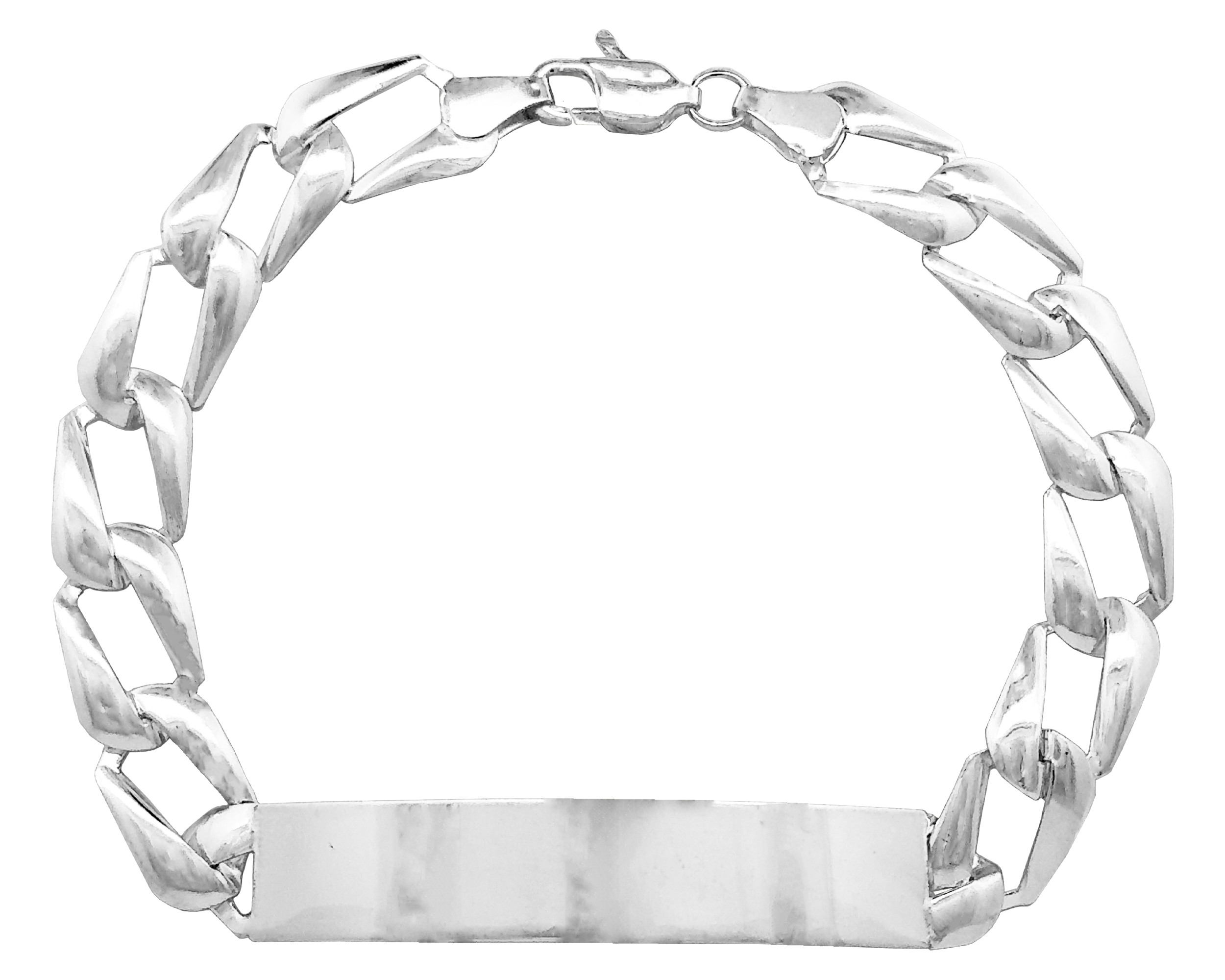 Foto 3 pulgar | Esclava Troquelada Caballero 21cm Horoz Plata .925 Cp624