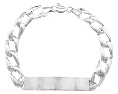Foto 2 | Esclava Troquelada Caballero 21cm Horoz Plata .925 Cp624