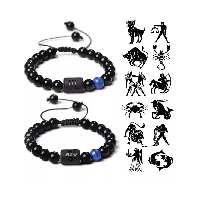 Pulsera Signo Zodiacal Ajustable Horóscopo Constelación Wünd