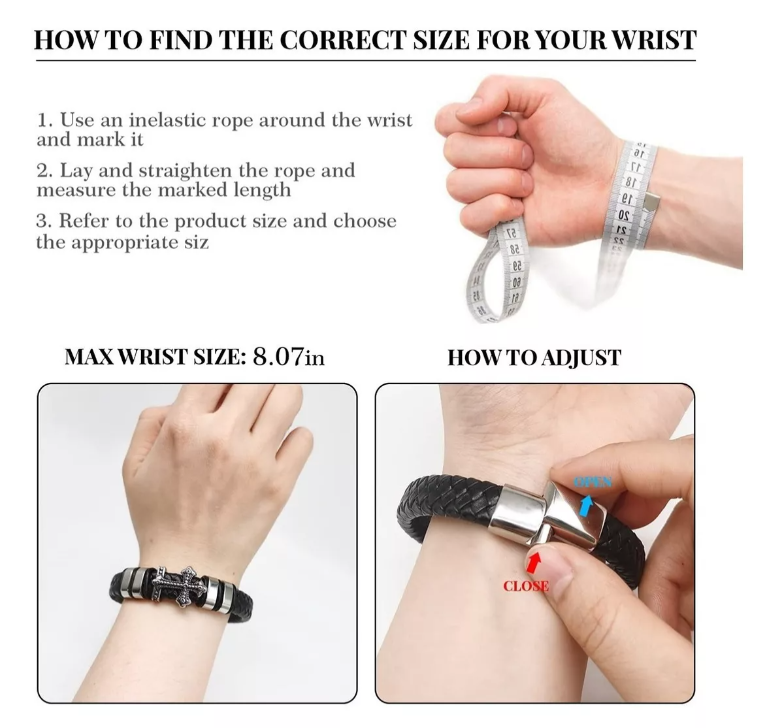 Foto 5 pulgar | Set De 5 Pulseras Xtellar Para Hombre Magnéticas