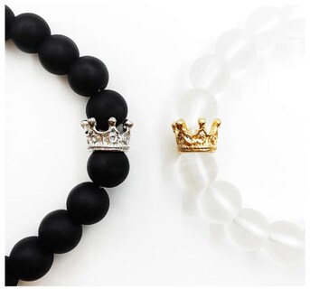 Foto 4 | 2pc Xtellar Pulseras Para Parejas Imán Brilla Oscuridad, Amor Eterno