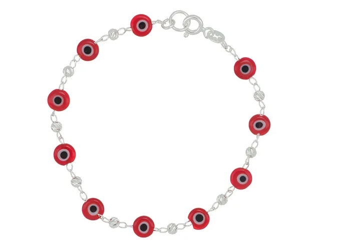 Foto 1 | Pulsera Xtellar Ojo Turco Plata 925