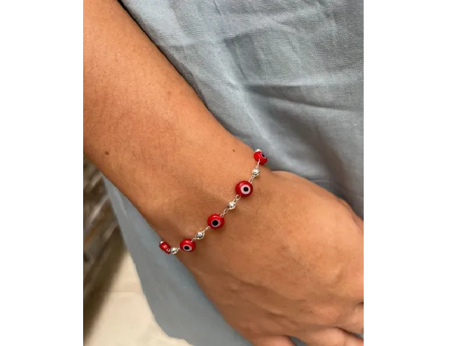 Foto 4 pulgar | Pulsera Xtellar Ojo Turco Plata 925