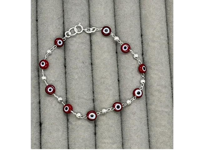 Foto 6 pulgar | Pulsera Xtellar Ojo Turco Plata 925