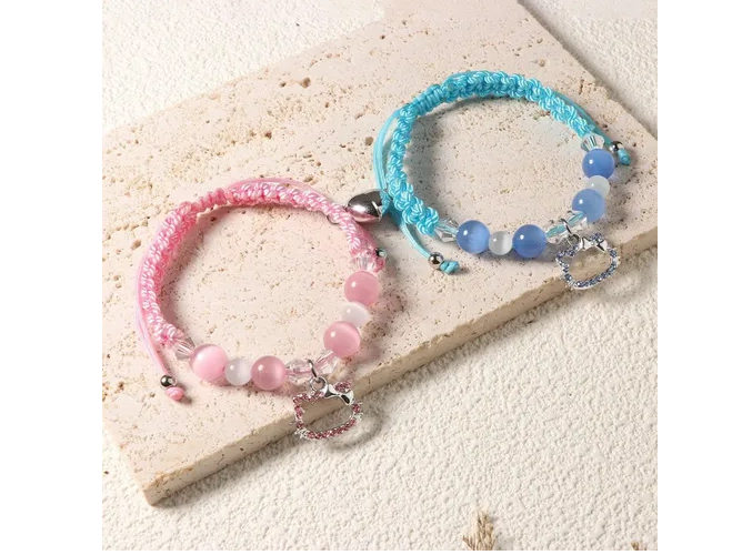 Foto 3 pulgar | Pulsera Xtellar Pareja Magnético Dibujos Animados Regalo Encantador
