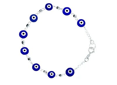 Foto 1 | Pulsera Xtellar Ojo Turco Plata 925