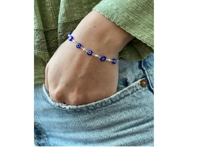 Foto 2 | Pulsera Xtellar Ojo Turco Plata 925