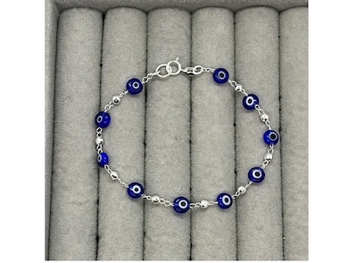 Foto 4 | Pulsera Xtellar Ojo Turco Plata 925